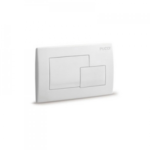 PLACCA PER CASSETTA INCASSO PUCCI ECO 2 PULSANTI QUADRO MOD.2011