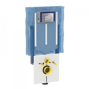 CASSETTA INCASSO COMBIFIX SIGMA8 PER WC SOSPESO GEBERIT