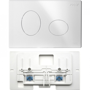 KIT RINNOVA 2014 PLACCA ELLISSE BIANCA + SPORTELLO ECO