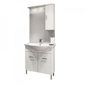 MOBILE BAGNO VENICE CM 75 CON LAVABO E SPECCHIO