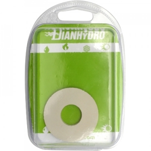 GUARNIZIONE IN GOMMA BIANCA CON BORDO LEGGERO BLISTER