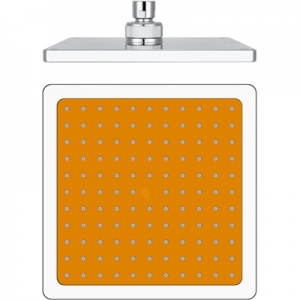 SOFFIONE DOCCIA QUADRO MODELLO 12618 MM 200