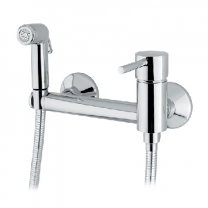 MISCELATORE MONOCOMANDO A PARETE CON KIT DOCCETTA