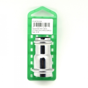 GIUNZIONE PER TUBI IN OTTONE CON O-RING S-BRICO
