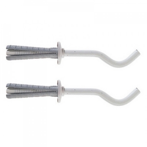 2 PZ MENSOLE PER RADIATORI IN ALLUM. TF 8 FISCHER