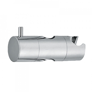 SUPPORTO SCORREVOLE IN ABS CROMATO PER ASTA D. 25 MM