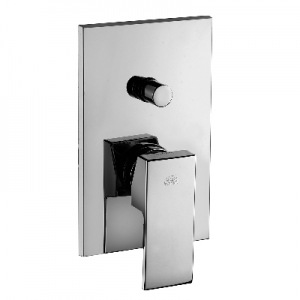 MISCELATORE MONOC. INCASSO DOCCIA CON DEVIATORE LINEA ELLE