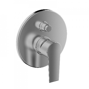 MISCELATORE MONOCOMANDO INCASSO DOCCIA C/DEV LINEA TEN