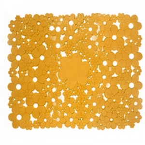 TAPPETO ANTISCIVOLO MOD. FLOWERS CM 53 X 53