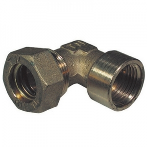 GOMITO A 90° O-RING FEMMINA TIEMME