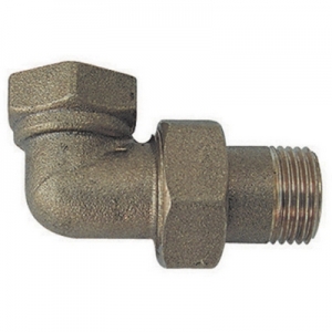 RACCORDO CURVO MF 3 PEZZI OTTONE GIALLO