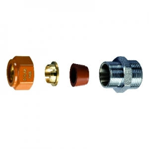 NIPLEX MASCHIO COMPLETO DI KIT DI TENUTA PER IMPIANTI SOLARI