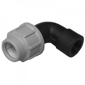 GOMITO A 90° C/DERIVAZIONE FEMMINA DIANFLEX BRAND PER POLIETILENE