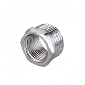 RIDUZIONE ESAGONALE MF IN OTTONE CROMO IBP