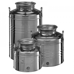 CONTENITORE ACCIAIO INOX PER USO ALIMENTARE