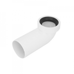 CURVA BIANCA WC HTSB CON GUARNIZIONE VALSIR