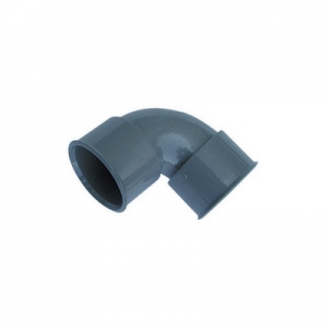 CURVA 87°30' FF PVC GRIGIO