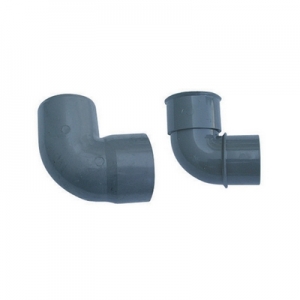 CURVA 87°30' MF PVC GRIGIO
