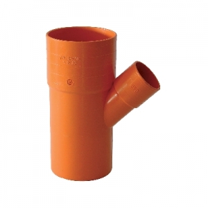 DERIVAZIONI 45° RIDOTTE IN PVC ROSSO