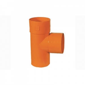 DERIVAZIONI 87° IN PVC ROSSO