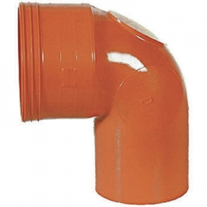 CURVE WC IN PVC ROSSO