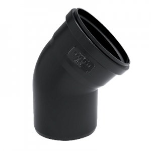 CURVA PHONO BLACK 45° MF