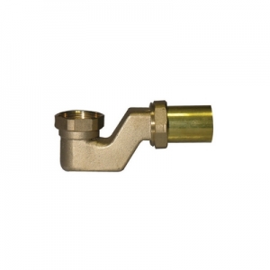 SIFONE PER COLONNA VASCA IN OTTONE