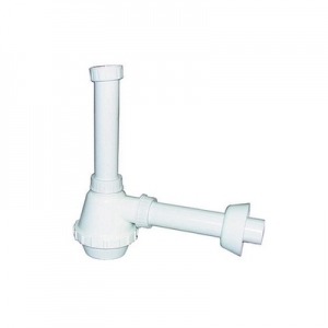 SIFONE PVC 1 VIA S / PILETTA PER INOX
