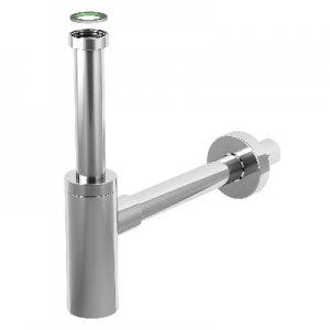 SIFONE D'ARREDO PER LAVABO INOX MATER