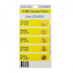 KIT 5 PZ. UGELLI 6MB